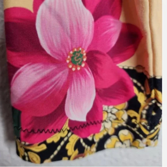 JOHNNY WAS multi pattern crop top , sz xs EUC - Picture 9 of 9